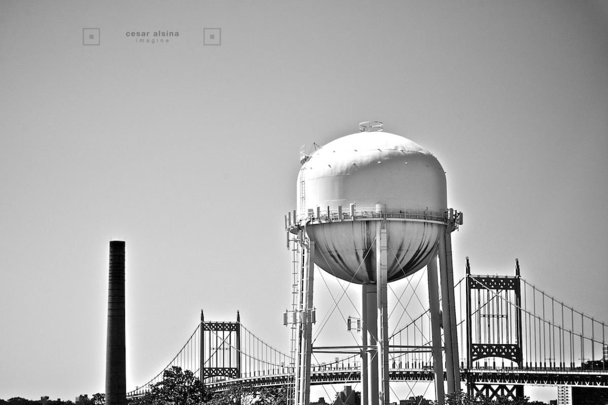 Hell Gate Circle Water Tower