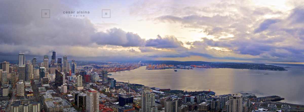 Seattle from the Needle
